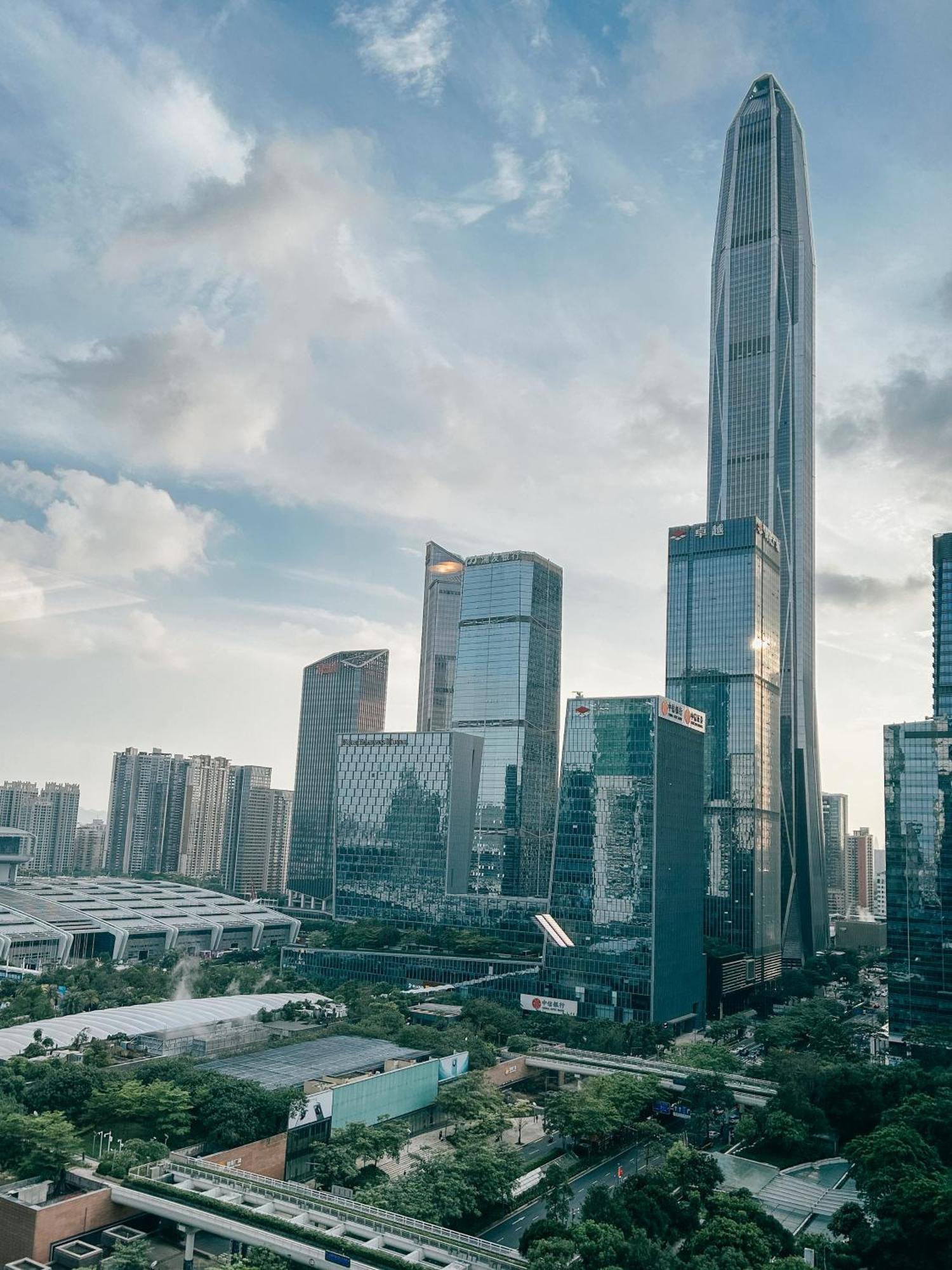Sheraton Shenzhen Futian Hotel Exteriör bild