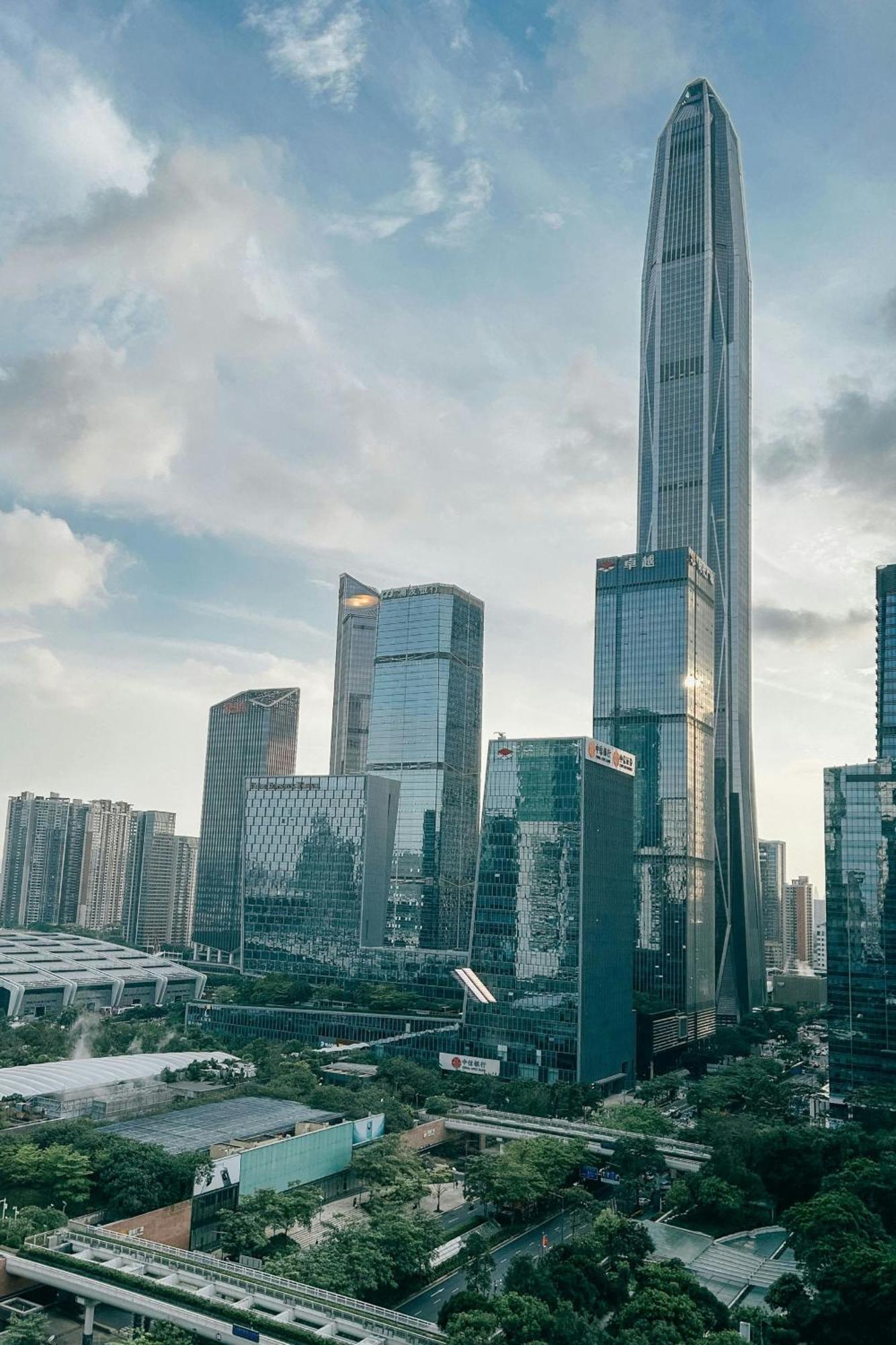 Sheraton Shenzhen Futian Hotel Exteriör bild